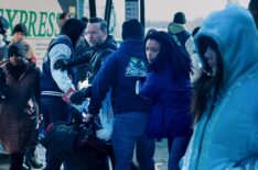 Donnie Wahlberg and Sonequa Martin-Green in 'Boston Blue' Season 1 Episode 17