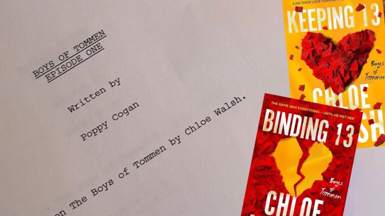 Boys of Tommen script and book covers