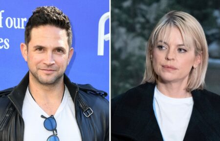 Brandon Barash and Kirsten Storms