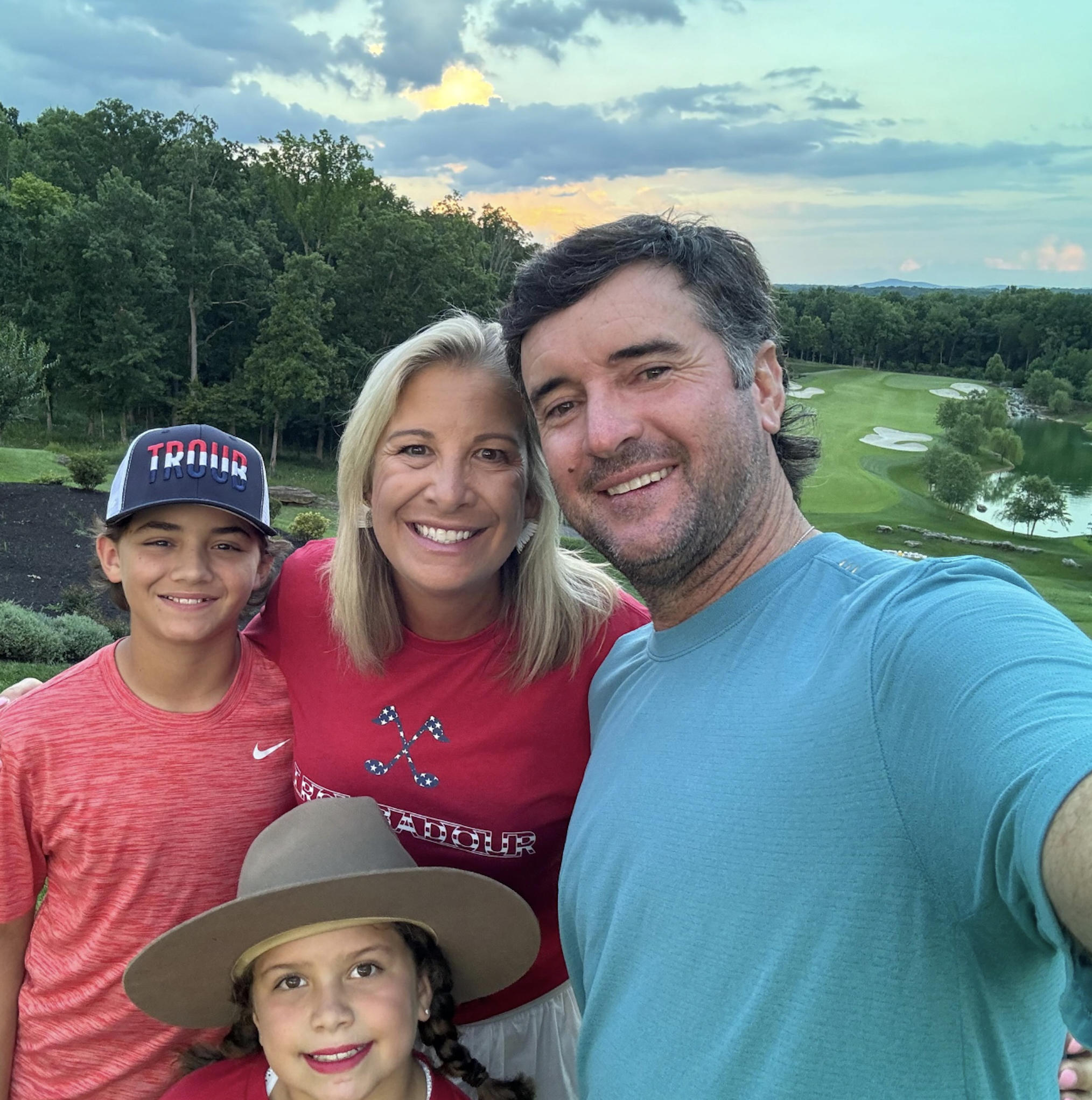 Bubba Watson and his wife, Angie Watson