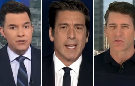 Tom Llamas, David Muir, Tony Dokoupil