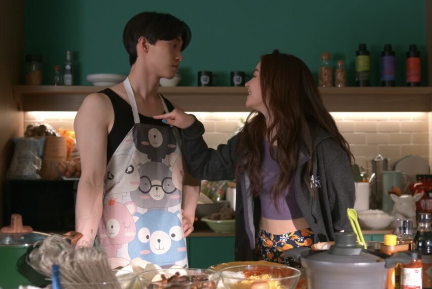 XO, Kitty's Min Ho and Kitty in Season 1 episode 5