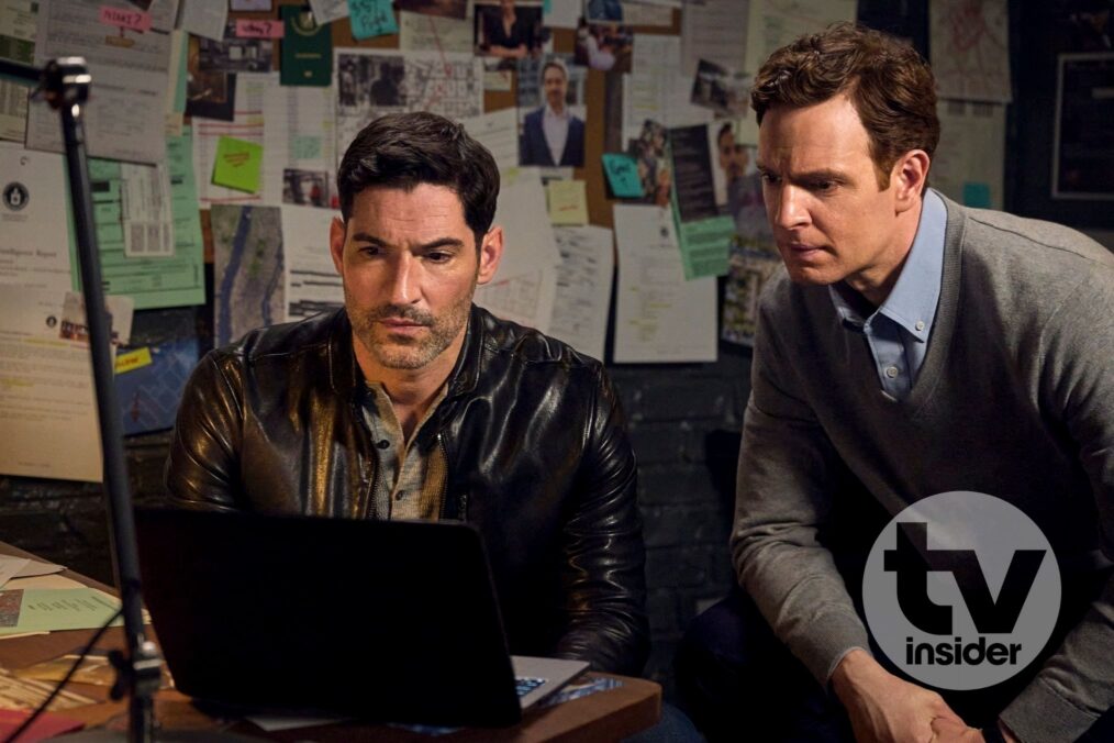 Tom Ellis as CIA Case Officer Colin Glass and Nick Gehlfuss as Special Agent Bill Goodman — 'CIA' Season 1 Episode 11 