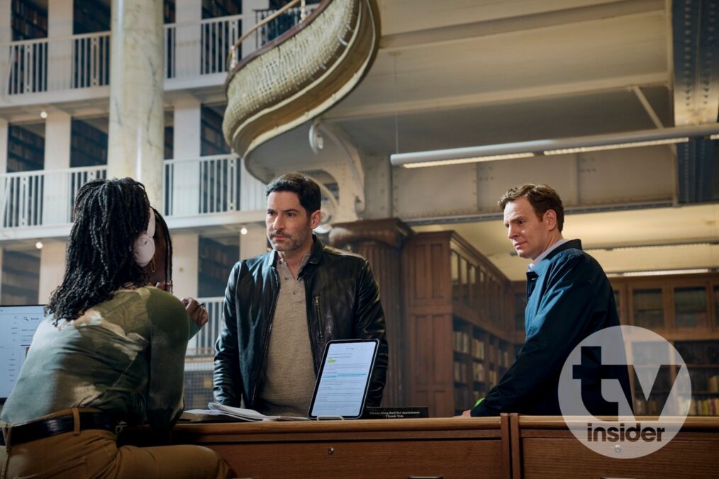 Tom Ellis as CIA Case Officer Colin Glass and Nick Gehlfuss as Special Agent Bill Goodman — 'CIA' Season 1 Episode 11 