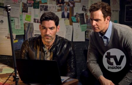 Tom Ellis as CIA Case Officer Colin Glass and Nick Gehlfuss as Special Agent Bill Goodman — 'CIA' Season 1 Episode 11 