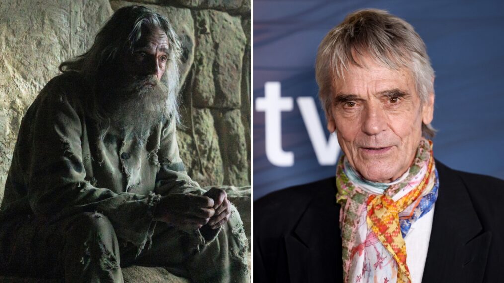 Jeremy Irons as Abbe Faria in 'The Count of Monte Cristo'