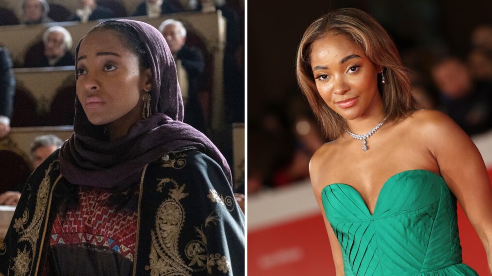 Karla-Simone Spence as Haydée in 'The Count of Monte Cristo'