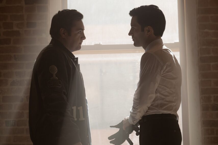 Michael Gandolfini and Arty Froushan in 'Daredevil: Born Again'