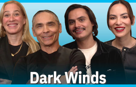 Franka Potente, Zahn McClarnon, Kiowa Gordon, and Jessica Matten for 'Dark Winds' Season 4