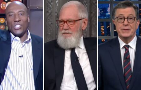 Byron Allen, David Letterman, Stephen Colbert