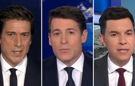 David Muir, Tony Dokoupil, Tom Llamas