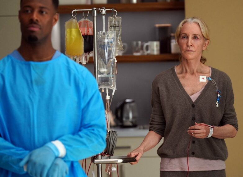 Patrick Walker and Felicity Huffman — 'Doc' Season 2 Finale