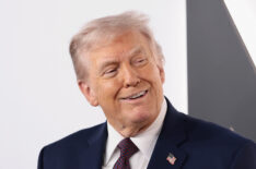 President Donald Trump attends Amazon MGM's 'Melania' World Premiere at The Trump Kennedy Center on January 29, 2026 in Washington, DC