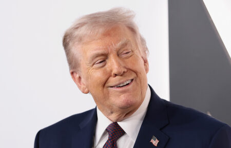 President Donald Trump attends Amazon MGM's 