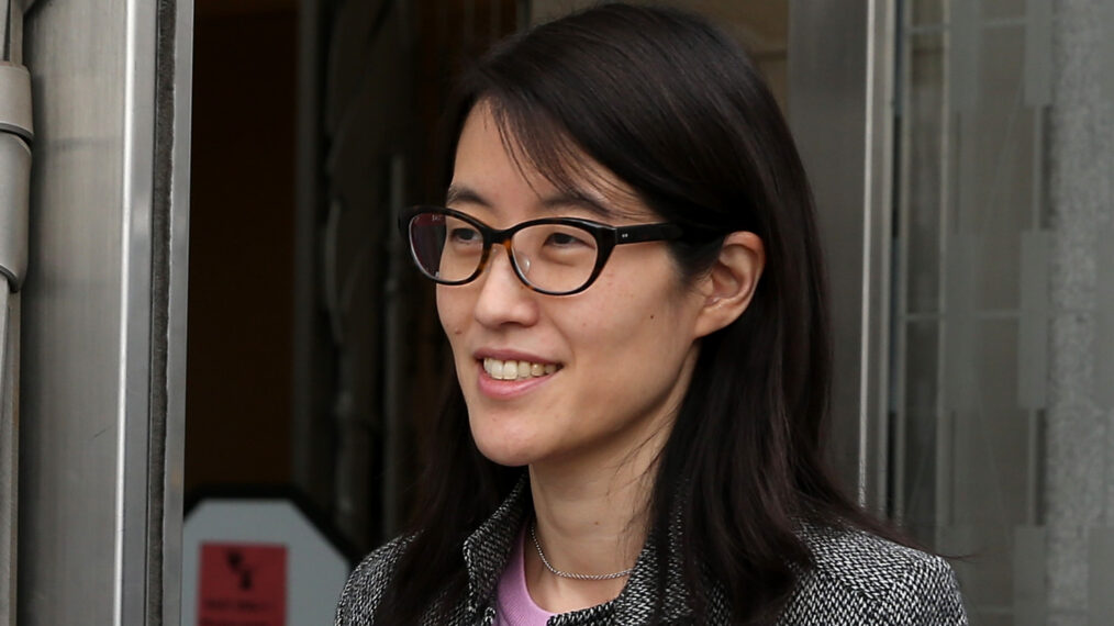 Ellen K. Pao leaves the Superior Court Civic Center Courthouse during a lunch break from her trial on March 11, 2015, in San Francisco, Californa