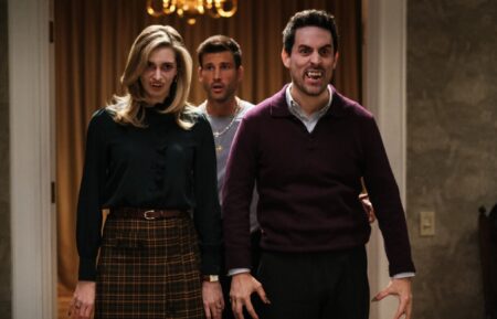 Allegra Edwards, Parker Young, and Ed Weeks in 'Eternally Yours'