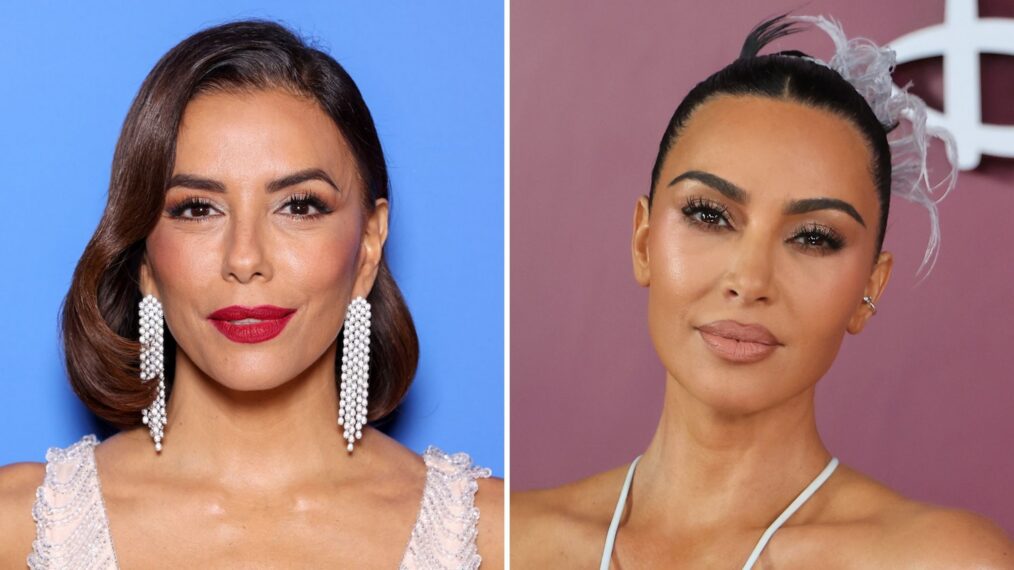 Eva Longoria and Kim Kardashian