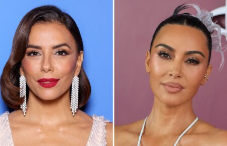 Eva Longoria and Kim Kardashian