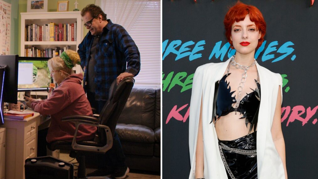 Christine Marie and Tolga Katas (left), Lola Blanc (right)