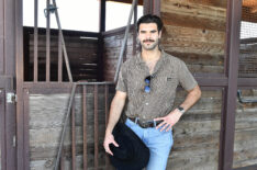 Sean Cavanaugh attends a press and influencer event for 'Farmer Wants a Wife' Season 4