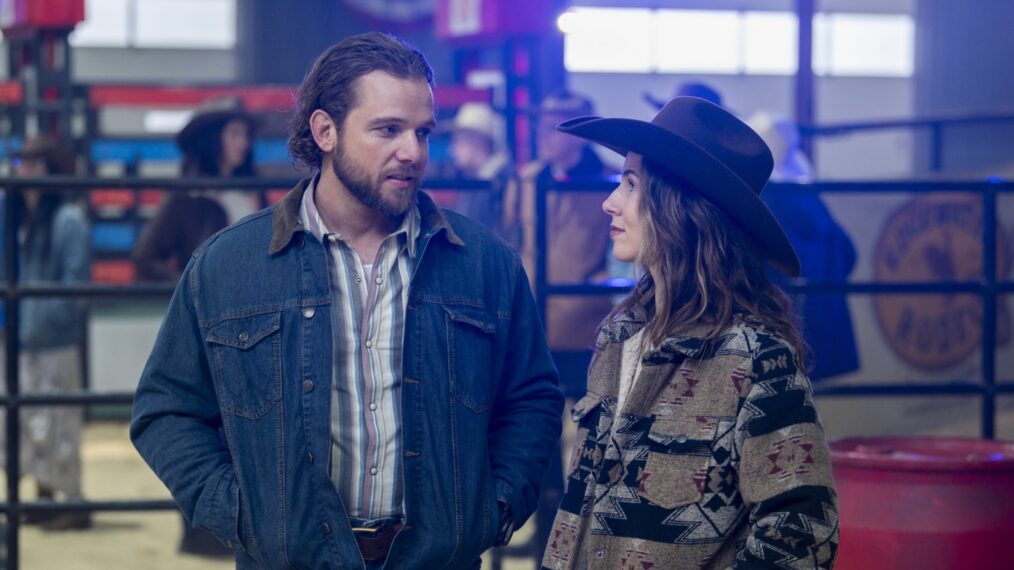 Max Thieriot as Bode Leone and Alona Tal as Chloe — 'Fire Country' Season 4 Episode 14 'Why Not Now'