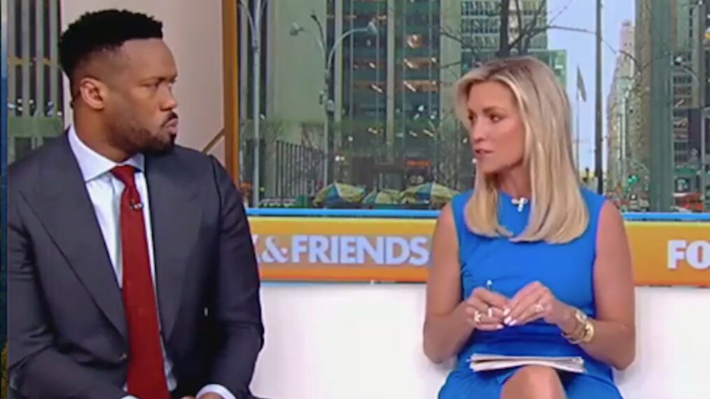 Lawrence B. Jones and Ainsley Earhardt