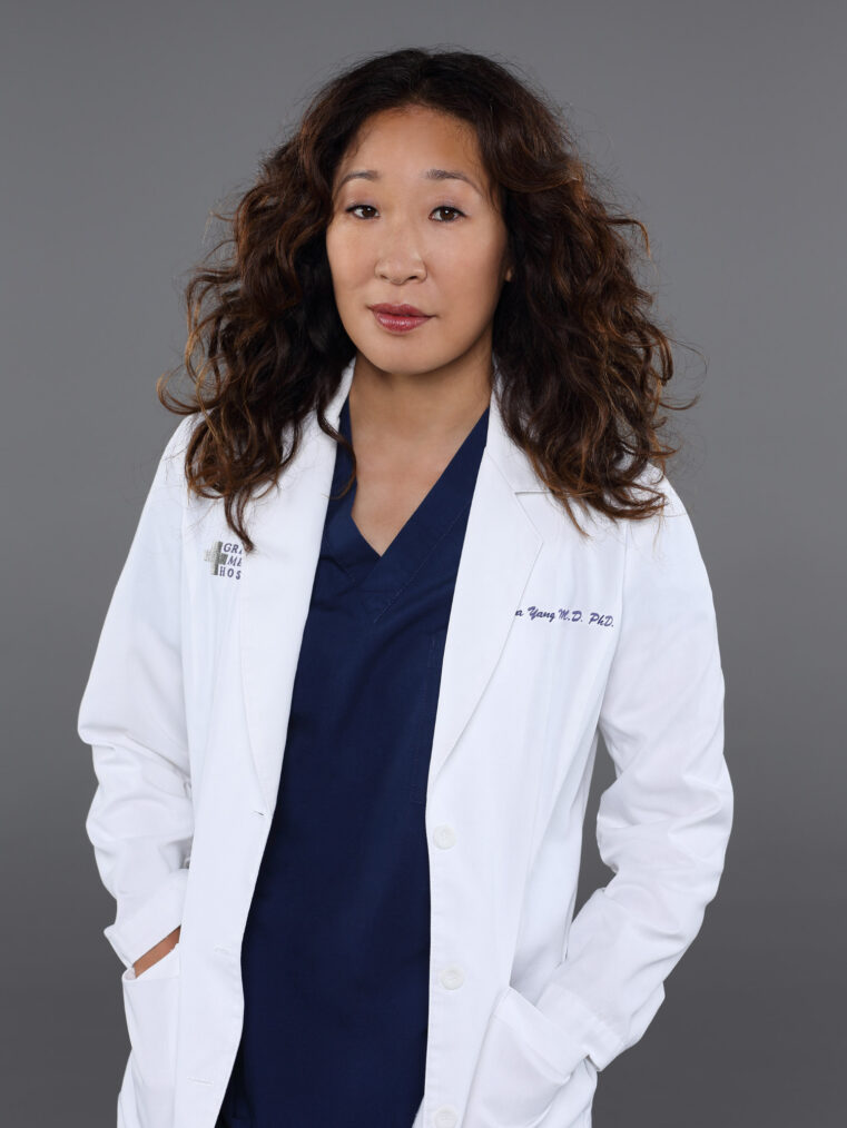 Sandra Oh as Cristina Yang of 'Grey's Anatomy'