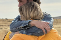 Ryan Bingham and Hassie Harrison on the set of 'Love Letter to Whiskey'