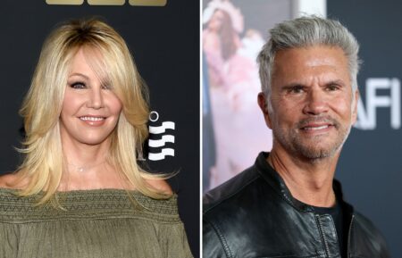 n this handout photo provided by Discovery, Actress Heather Locklear attends TLC 