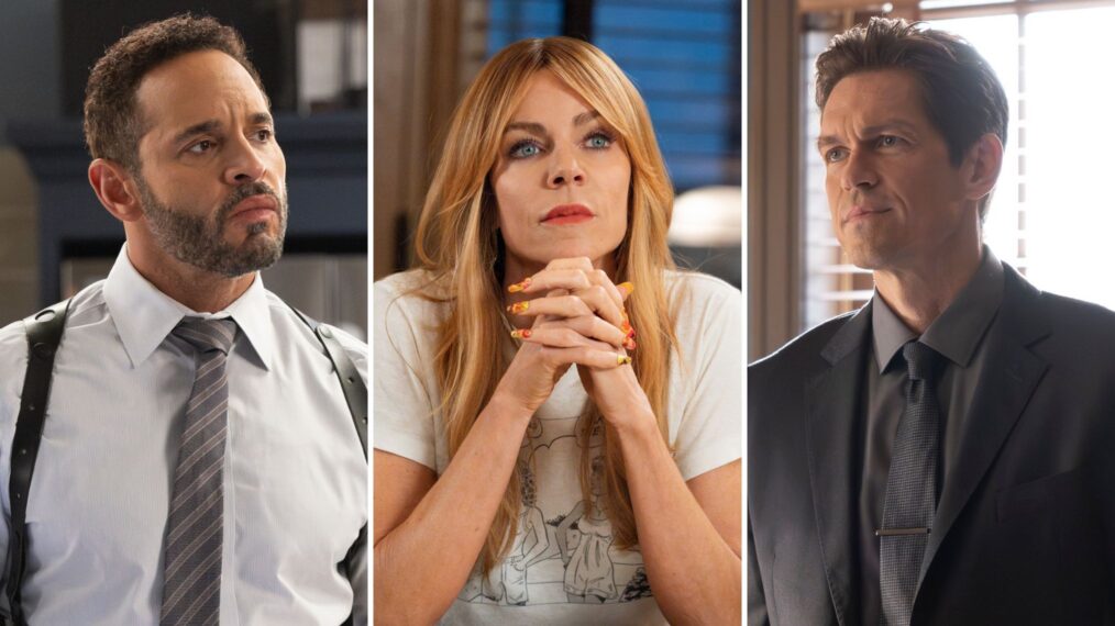 Daniel Sunjata, Kaitlin Olson, and Steve Howey in 'High Potential' Season 2