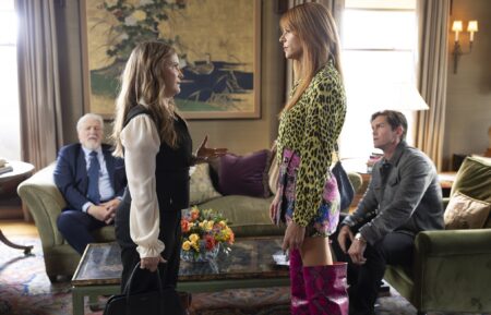 Clancy Brown, Jennifer Jason Leigh, Kaitlin Olson, and Steve Howey in 'High Potential' Season 2