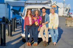 Stacey Farber, BJ Harrison, Tyler Hynes, Christine Ebersole in 'I'll Be Seeing You'