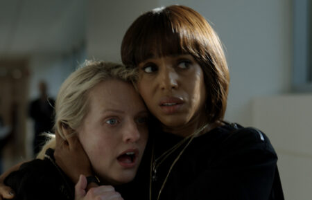 Elisabeth Moss and Kerry Washington