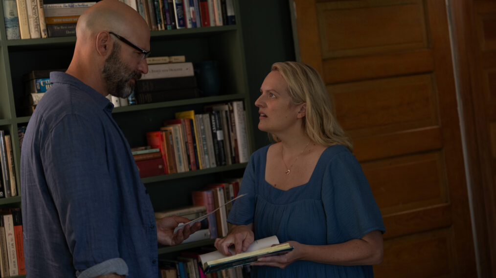 Corey Stoll and Elisabeth Moss