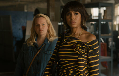 Elisabeth Moss and Kerry Washington