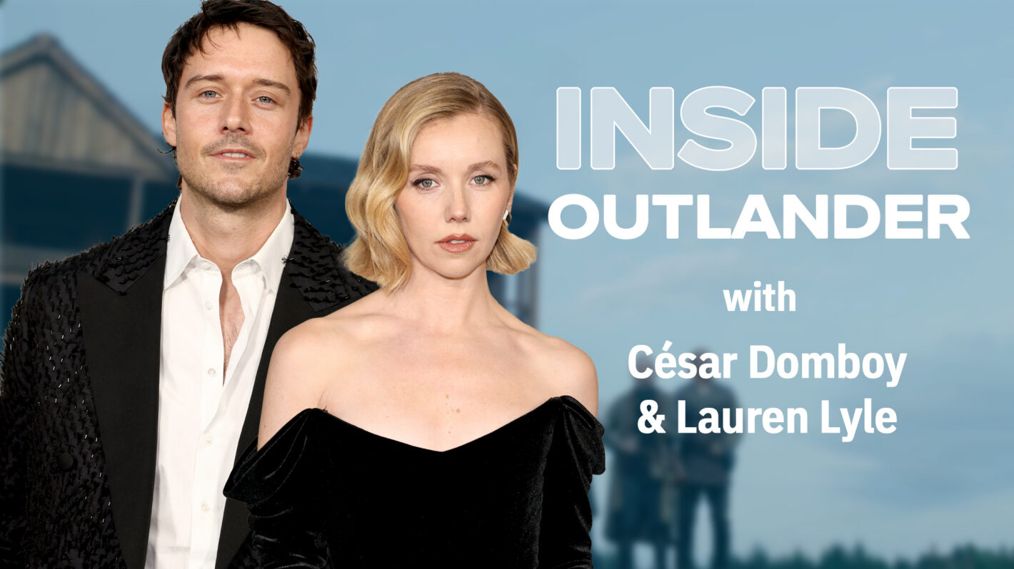 Cesar Domboy and Lauren Lyle for 'Outlander' Season 8