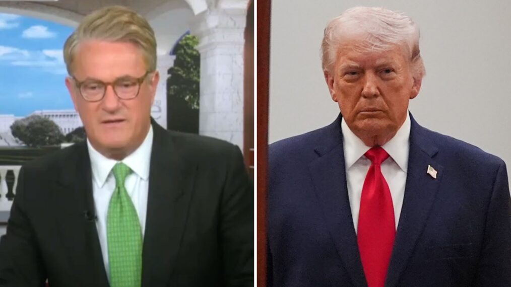 Joe Scarborough and Donald Trump