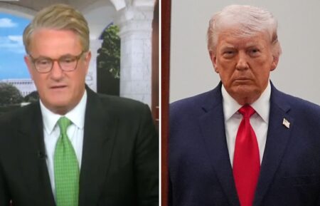 Joe Scarborough and Donald Trump