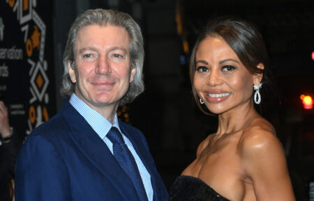 Ceawlin Thynn, 8th Marquess of Bath and Emma Thynn, Marchioness of Bath attend the 2024 Tusk Conservation Awards at The Savoy Hotel on November 27, 2024