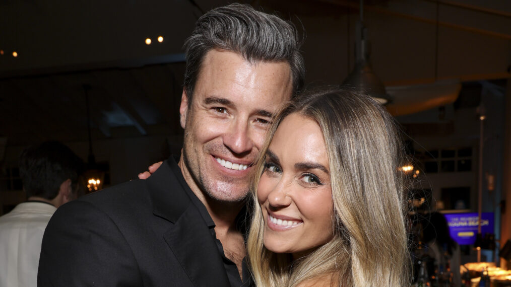 Lauren Conrad and William Tell attend Roku’s The Reunion: Laguna Beach at Shutters On The Beach on Thursday, March 26, 2025 in Santa Monica.