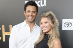 Stephen Colletti and Alex Weaver attend Roku’s The Reunion: Laguna Beach at Shutters On The Beach on Thursday, March 26, 2025 in Santa Monica.