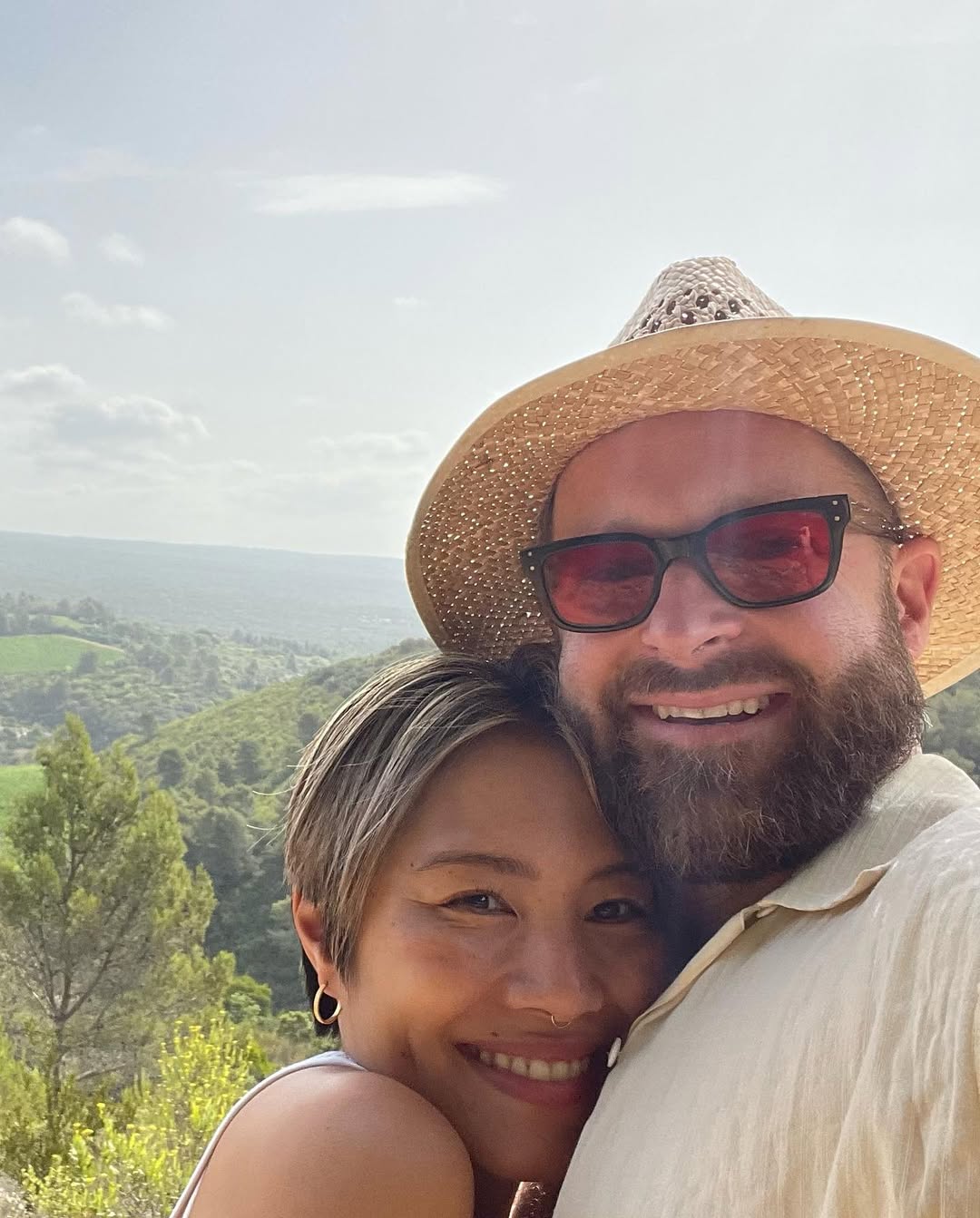 Trey Phillips and his girlfriend