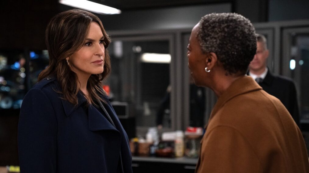 Mariska Hargitay as Capt. Olivia Benson, Noma Dumezweni as Chief Tynan — 'Law & Order: SVU' Season 27 Episode 19 'Impropriety'