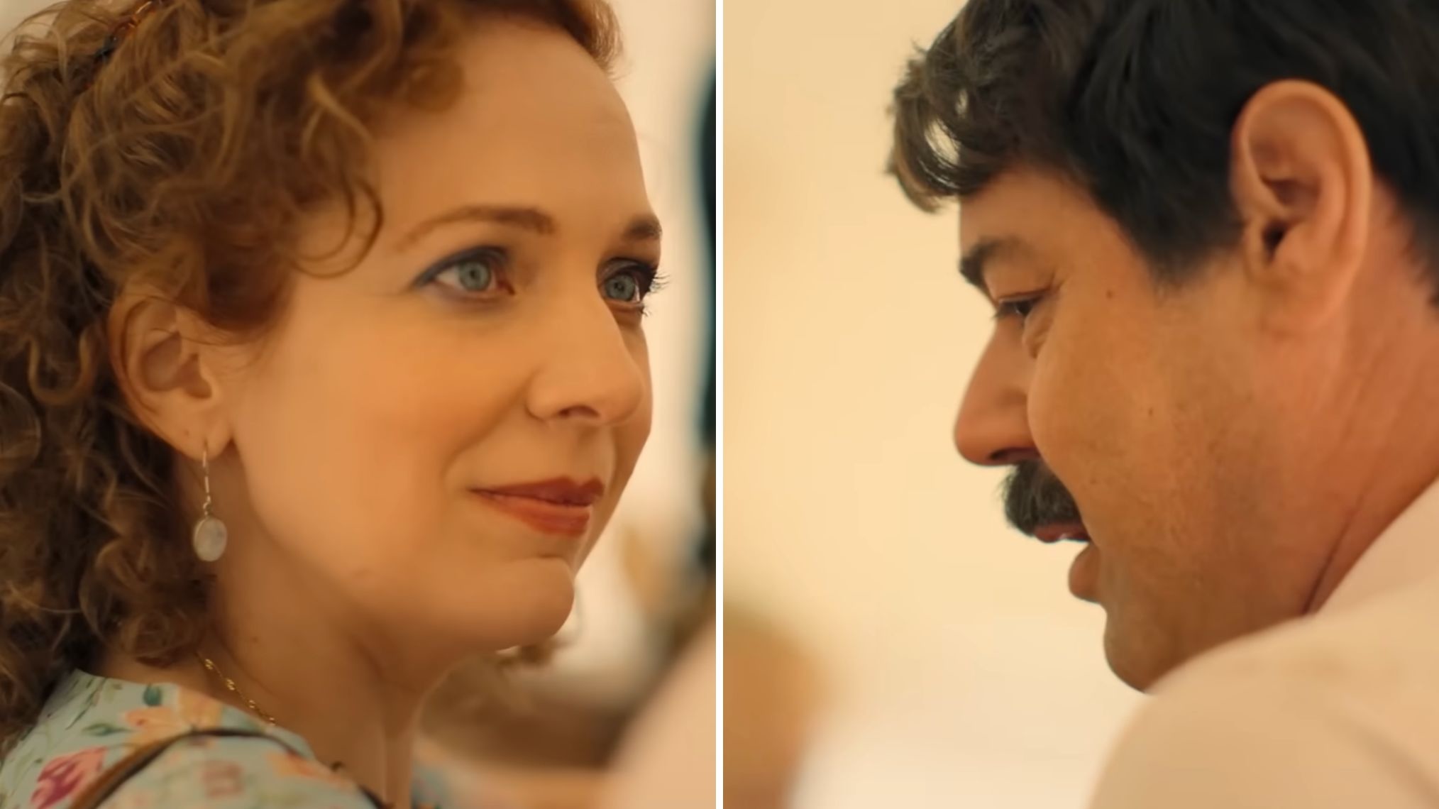 Katherine Parkinson and Danny Dyer in 'Rivals' Season 2