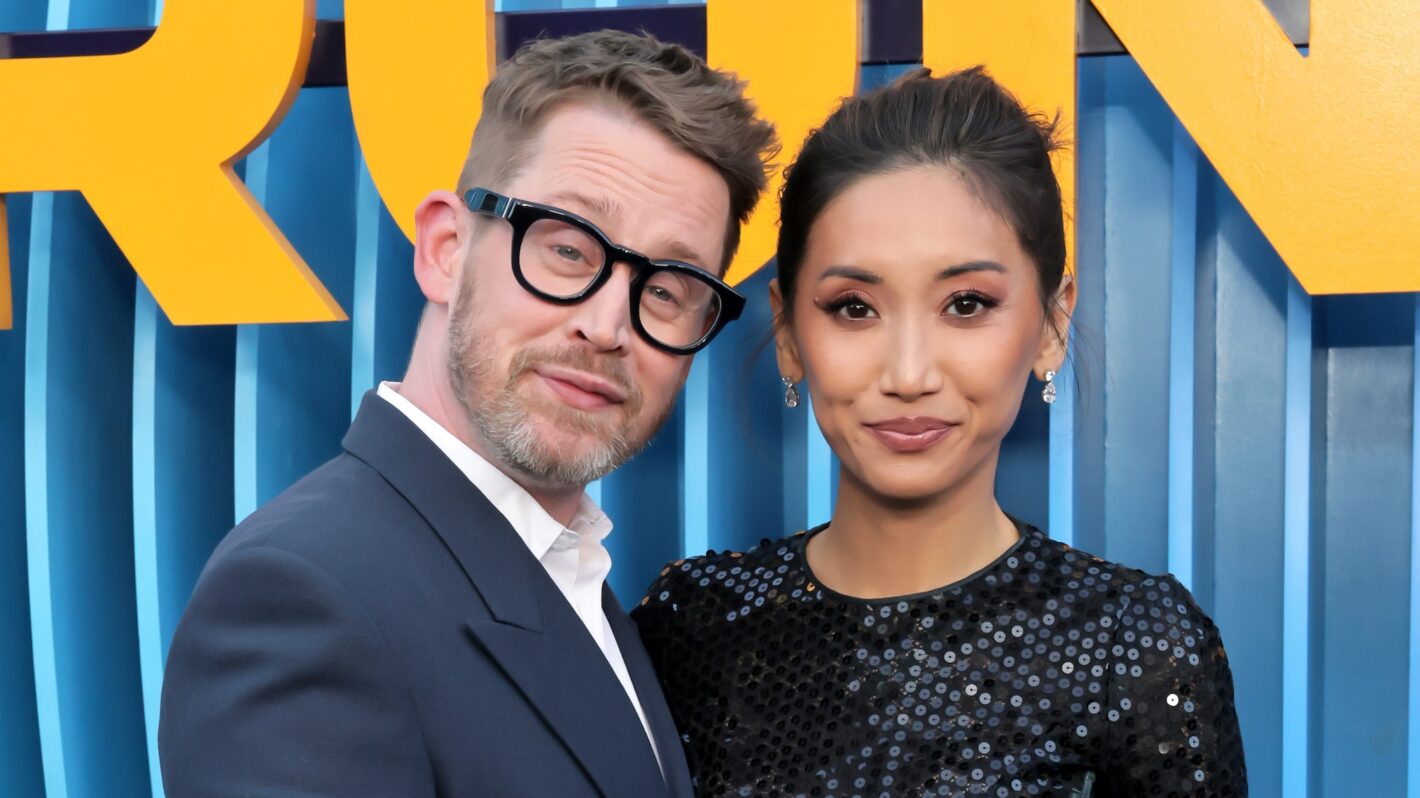 Macaulay Culkin and Brenda Song attend the Los Angeles Premiere of Netflix's 