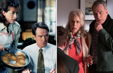 Jane Kaczmarek as Lois and Bryan Cranston as Hal in 'Malcolm in the Middle' and in 'Malcolm in the Middle: Life's Still Unfair'