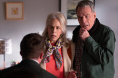 Jane Kaczmarek as Lois and Bryan Cranston as Hal in 'Malcolm in the Middle: Life's Still Unfair'