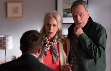 Jane Kaczmarek as Lois and Bryan Cranston as Hal in 'Malcolm in the Middle: Life's Still Unfair'