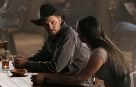 Luke Grimes and Ash Santos in 'Marshals' Season 1 Episode 7