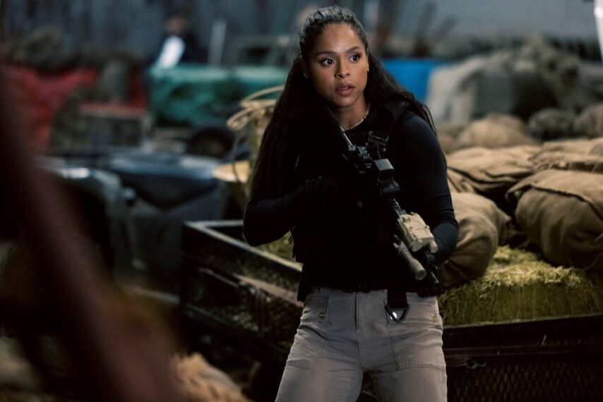 Ash Santos as Andrea in 'Marshals' Season 1 Episode 8